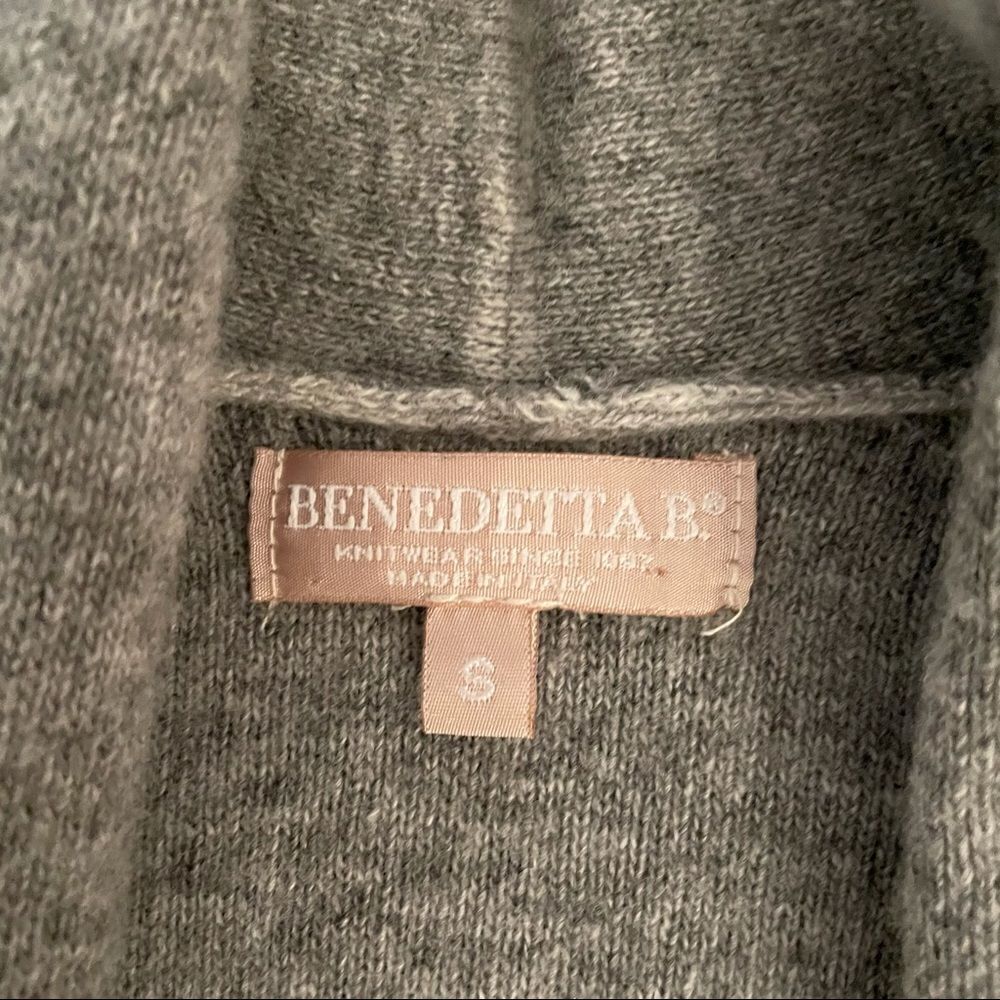 Benedetta B open front cashmere blend - Picture 4 of 6